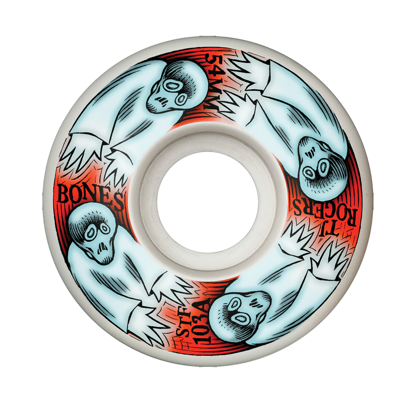 Bones - 54mm Rogers Whirling Specters V3 Slim STF 103A