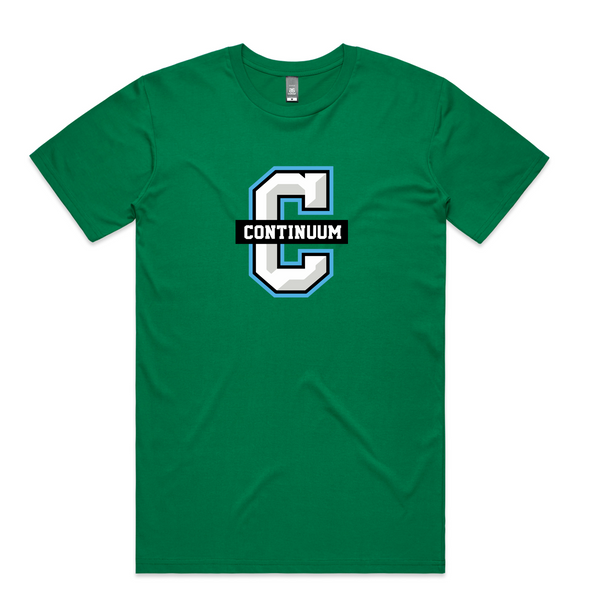 Continuum - Team Big C t-shirt - Kelly Green
