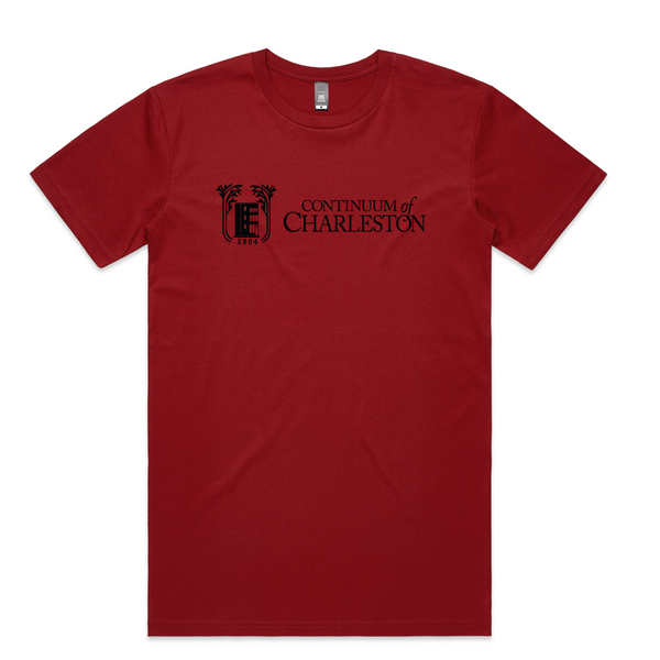 Continuum - Continuum of Charleston t-shirt - Cardinal