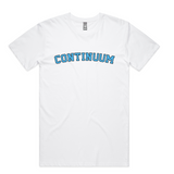 Continuum - Team Bold Curved t-shirt - White