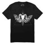 Midnight Skateboarding - The Horned God Tee - Black