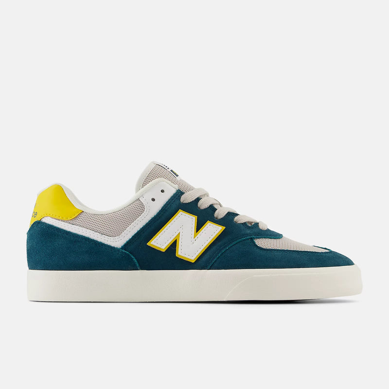 New Balance Numeric - NM574VOK - Deep Ocean with Sunflower