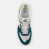 New Balance Numeric - NM574VOK - Deep Ocean with Sunflower