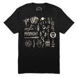 Midnight Skateboarding - Withcraft Tee - Black