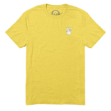 Midnight Skateboarding - Anatomical Heart Forever (Prism) Tee - Yellow